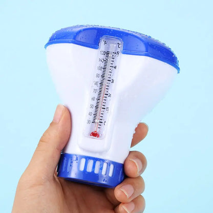 Automatic Drug Dispenser Swimming Pool Accessories Floating Pills Disinfecting Box Floating Chlorine Chemical Dispenser