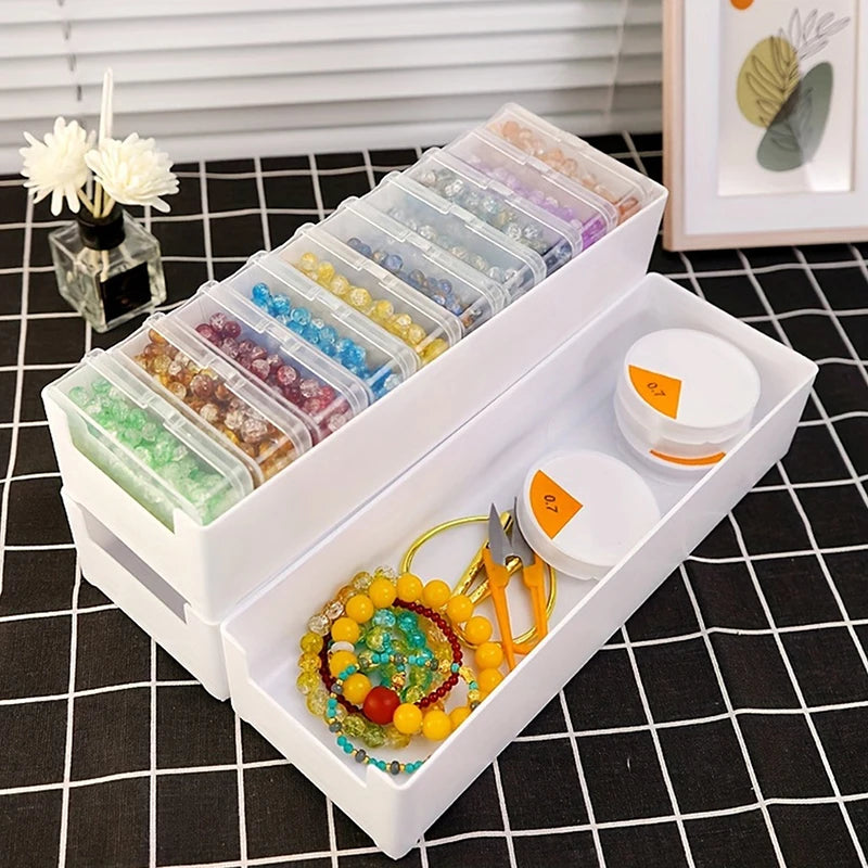 1Set Data Cable Storage Box Cable Organizer Bag With Power Charging Cable Management And Desktop Cable Management Organization