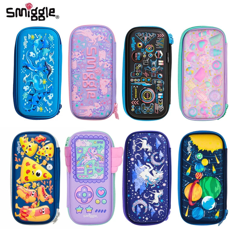 Genuine Australian Smiggle Pencil Case Cute Student Stationery Pencil Case Pencil Bag Student Gift
