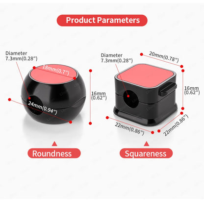 Magnetic Cord Organizer Cable Smooth Adjustable Easy Secure Cable Management Wire Holder Keeper Organizer 4Pcs