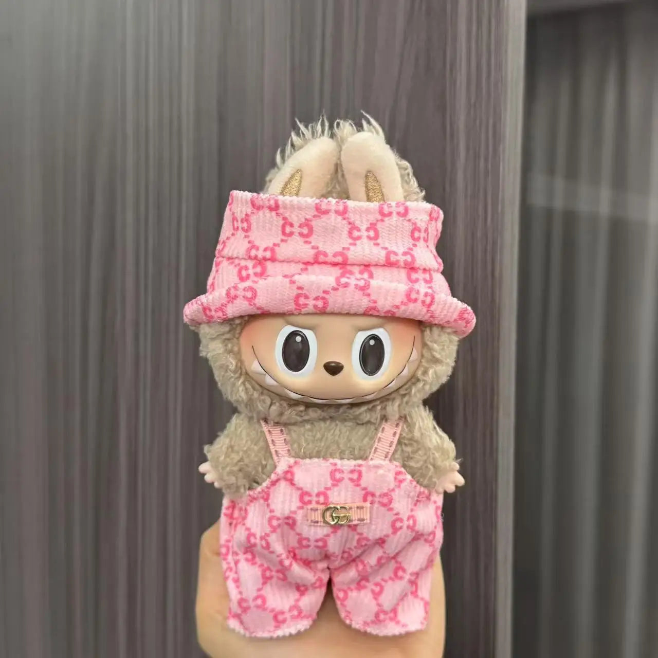 Labubu Doll Costume Set 15-17cm Cartoon Cute Dressing Up, Climbing Clothes Skirt Labubu Costume Accessories Replacement Props