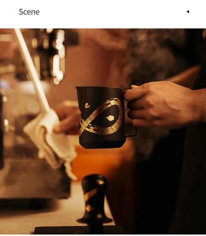 MHW-3BOMBER Coffee Milk Frothing Jug Latte Art Cup Stainless Steel Milk Frother Pitcher Jug Espresso Coffee Accessories