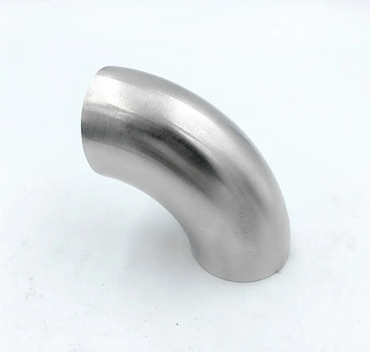 1Pc 304 Stainless Steel 90 Degree Angle Rectangular Welded Elbow Sanitary Fittings Exhaust Pipe Modified DIY Brewing Equipment