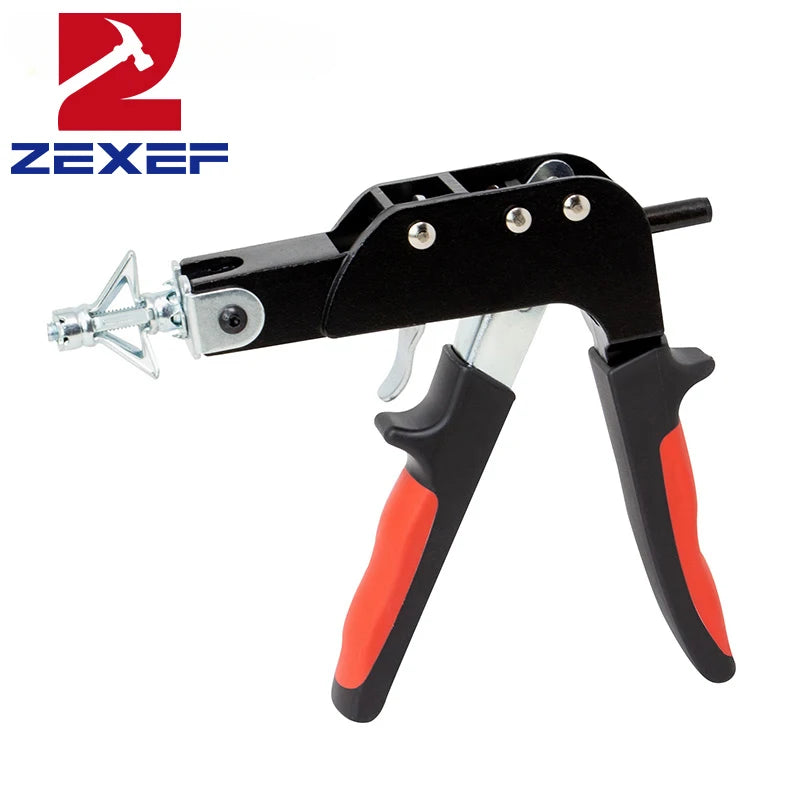 Hollow Drive Wall Anchor Screws Gun Heavy Duty Metal Tool Hollow Wall Anchors Gun Plasterboard Fixing Gun Cheville Molly Bolt