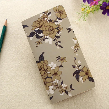 Notebook Kraft Cover Vintage Diary Blank Stationery Planner Writing Paper for Students School Office Supplies