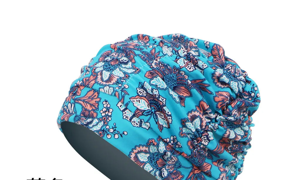 Swimming Caps Women Breathable Long Hair Swim Caps for Women Enlarged Swimming Hats Wholesale  Swimming Pool Accessories