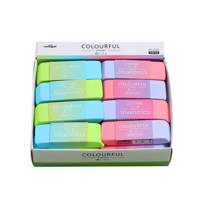 Color Traceless Eraser Large Practical Student Eraser School Office Stationery Student Supplies Back to School