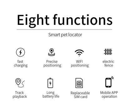 P03 Pet GPS Tracker RealTime Tracking Quadruple precise positioning App controlled for Dogs/Cats,Car, the elderly person Locator