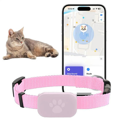 Cat Trackers GPS Cat Trackers Collar Pet Kitten GPS Collar Multifunctional Pet Smart GPS Trackers Pets Accessories For Dog Cat