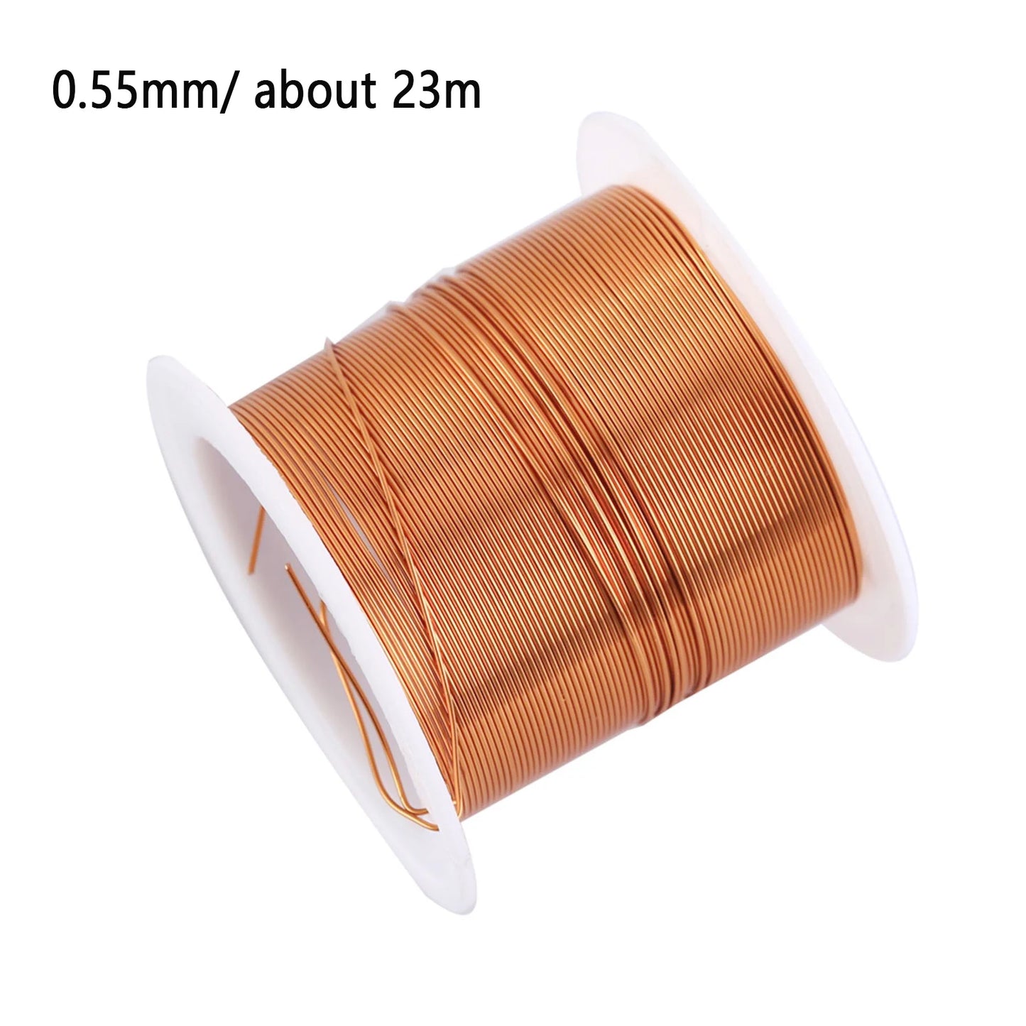 1roll 50g Copper Winding Wire Copper Wire 0.1~1.5mm Cable Copper Wire Magnet Wire copper lacquer wire Enameled