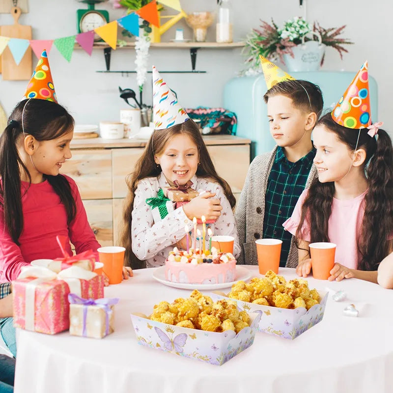 Butterfly Party Snack Tray Butterfly Birthday Party Decoration Kids Girls Birthday Party Supplies Baby Shower Party Decoration