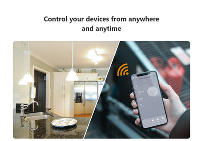 IMOU CE1 Smart Socket EU Smart Plug With Power Energy Monitoring Remote Control Voice Control Support Alexa Assistant 220-240V