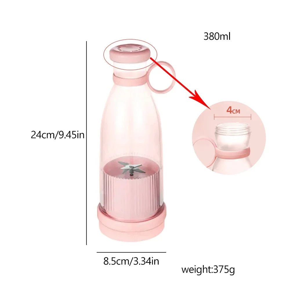 Portable Blender, Portable Blender for Shakes and Smoothies , Magnetic USB Fast Charging Mini Fresh Juice Mixer Bottle