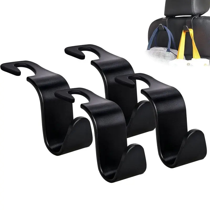 Universal Car Seat Headrest Hook For Auto Back Seat Storage Organizer Hanger Storage Holder For Handbag Purse Bags Clothes Coats