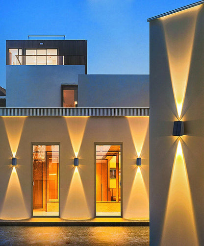 LED Solar Lights Outdoor Solar Powered Wall Lamp Waterproof Outdoor Garden Decorations Sunlight for Street Balcony Villa Lamp