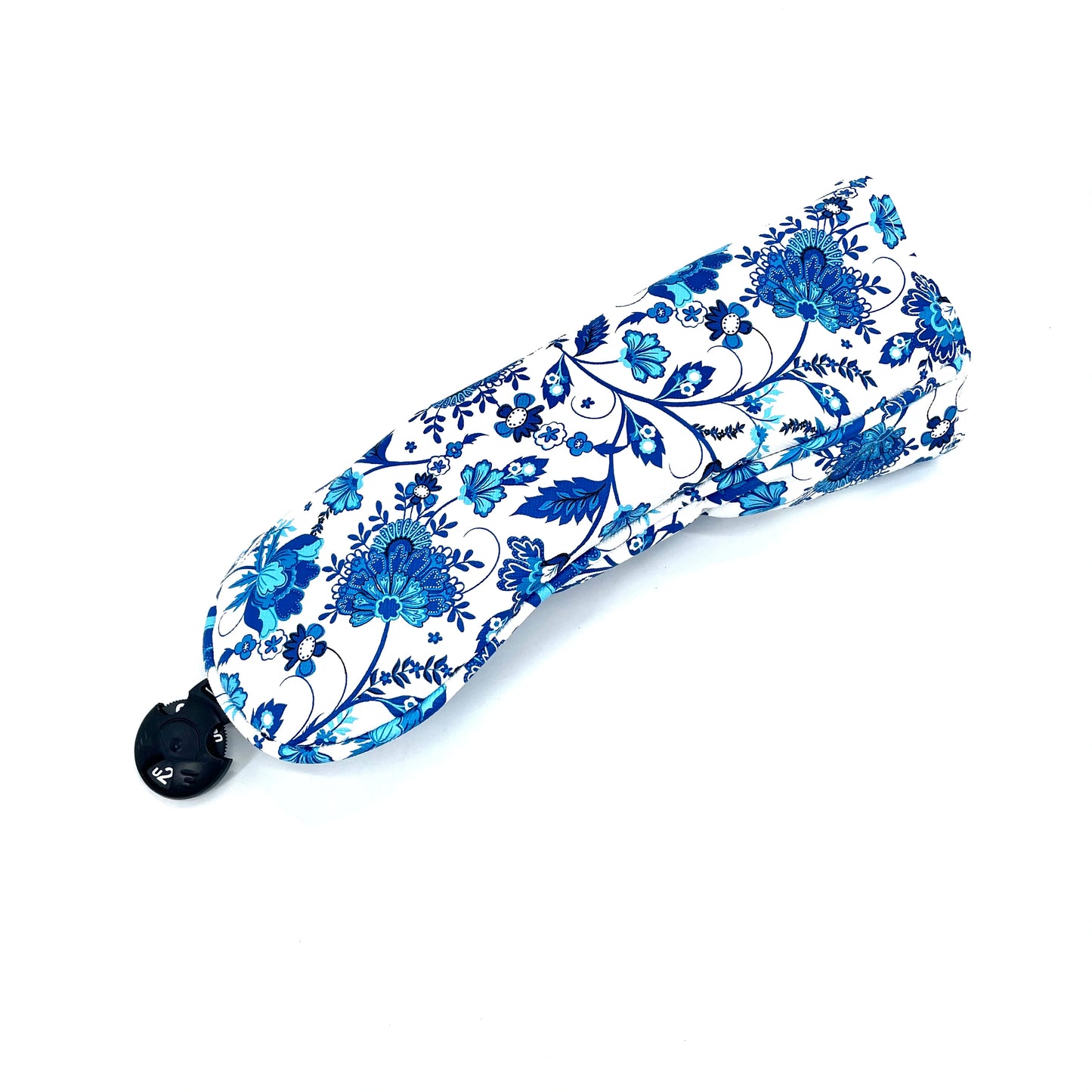 Golf Blue cherry blossoms pattern Head cover Driver Head Covers Fairway Wood Head Covers Hybrid Head Covers Pu Leather