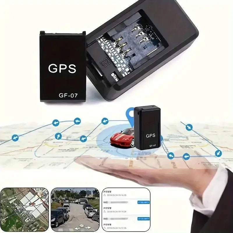 GPS Tracker for Cars, Pets & More - Portable Vehicle Location Finder with Global Coverage, USB Charging, Car GPS Tracker