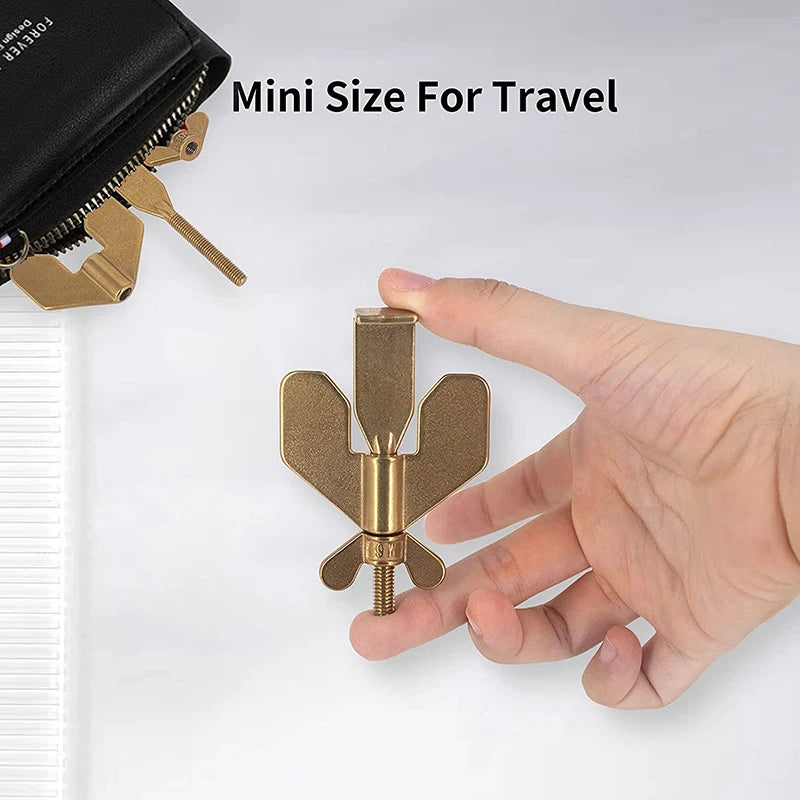 Portable Hotel Door Lock Live Alone Self-Defense Door Stop Travel Anti-Theft Door Stopper Childproof Door Lock Safety Home Latch