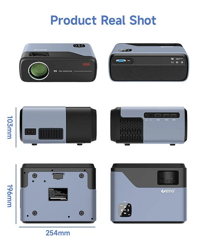 ProjectorMobile LCD Projector With Bluetooth Projectors With Speaker