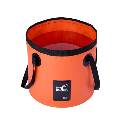 12L 20L Bowl Sink Washing Bag Car Wash Bucket Portable Outdoor Travel Foldable Water Multifunction Folding