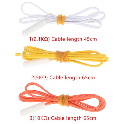 10K 65CM Refrigerator Freezer Temperature Sensor Temperature Probe For Universal Fridge Ice Box Parts