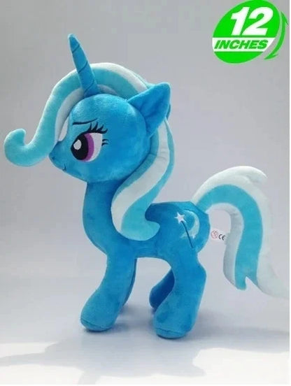 Cartoon Starlight Glimmer Horse Plush Doll Stuffed Toys 25-30CM