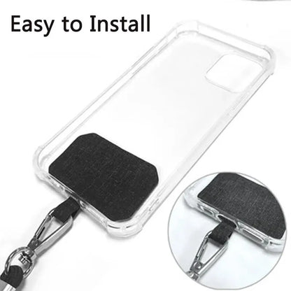 150cm Universal Adjustable Phone Lanyard Strap Mobile Phone Hanging Rope Neck Straps Anti-lost Lanyards Cell Phone Accessories