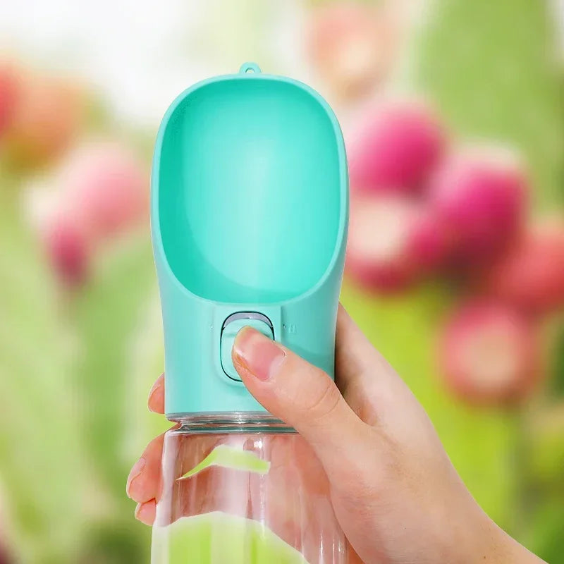 Outdoor Walking Puppy Pet Travel Water Bottle Cat Drinking Bowl Supplies Portable Dog Water Bottle for Small Large Dogs Bowl