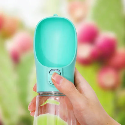 Outdoor Walking Puppy Pet Travel Water Bottle Cat Drinking Bowl Supplies Portable Dog Water Bottle for Small Large Dogs Bowl