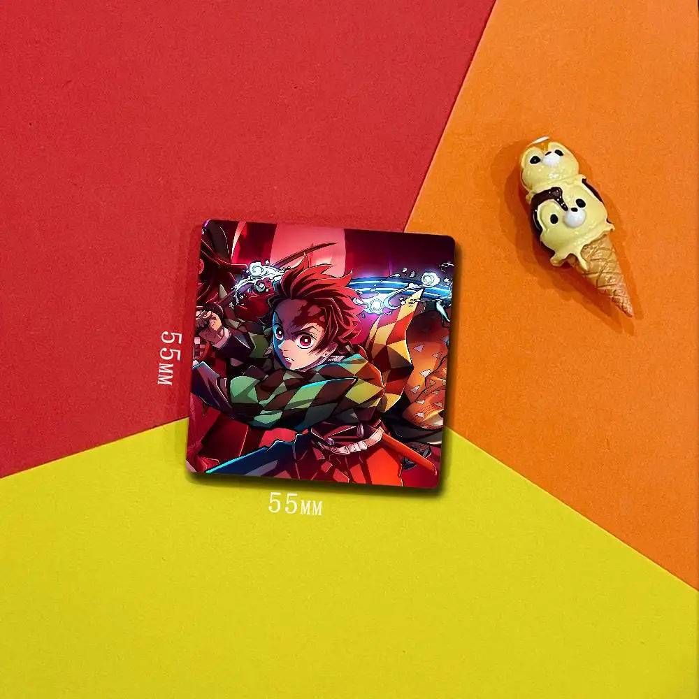 Demon Slayer K-Kimetsu No Y-Yaiba Fridge Magnets Fridge Magnets Memo Pads (For Refrigerator/Whiteboard/Home Multi-Purpose Use)