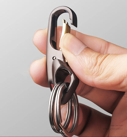 Key Chains Car Keyring Zinc Alloy Men's Special Waist Pendant Leisure Metal Keychain Leopard Head  Key Chains Keychain