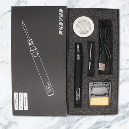 Xiaomi Wireless Charging Electric Soldering Iron Solder Iron Mini Portable Soldering Iron Tip Rework Accessories Tool Parts NEW