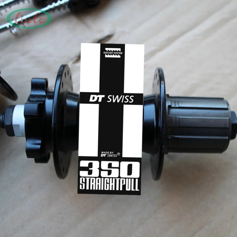 350 Road Bike Hubs Stickers MTB Wheels Hubs Stickers Glossy Front and Rear Hubs Stickers Decoration Protective Film