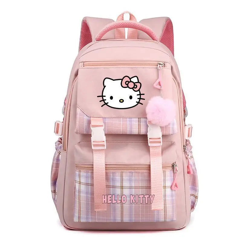 hellokitty Hello Kitty Backpack Female Japanese Cute Primary School Junior High School Large Capacity School Bag
