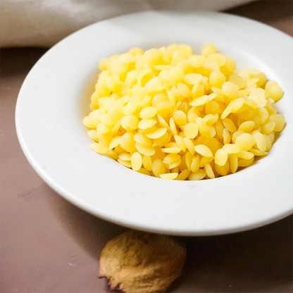 100g/300G Beeswax, Beeswax for Cosmetics, Beeswax Tablets Without Additives, for Cosmetics, DIY and Candle Making and Care