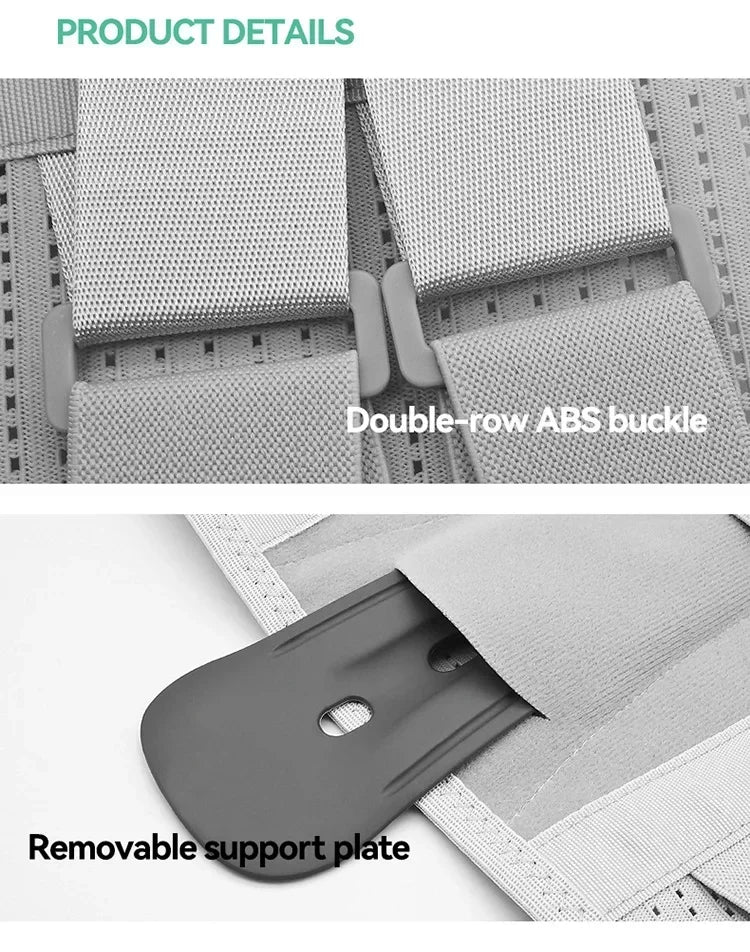 Lumbar Back Brace for Lower Back Pain with Removable Lumbar Pad,Lumbar Support Belt for Men & Women with Bionic Support System