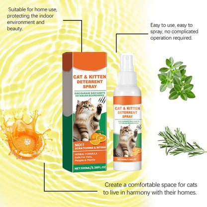 2PCS Cat Repellent Spray Keep Pets Away From Anti-scratching And Anti-chewing Household Spray Pet Accessories 100ML