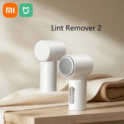 2025 New Xiaomi Mijia Lint Remover 2 Clothes Rechargeable Fuzz Pellet Fabric Shaver Trimmer Machine Hair Balls Removers Portable