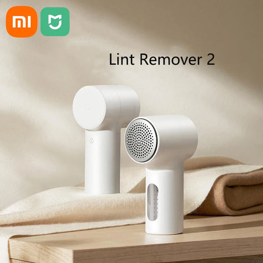 2025 New Xiaomi Mijia Lint Remover 2 Clothes Rechargeable Fuzz Pellet Fabric Shaver Trimmer Machine Hair Balls Removers Portable
