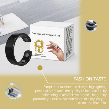 Prostate Ring Soothes And Improves Circulation, Enhances Function And Promotes Health. Health Ring