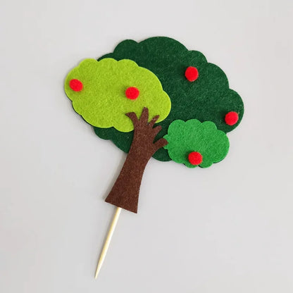 Farm Animal Cake Toppers Barnyard Themed Cake Decor Mini Sheep Horse Cow Pig Cake Toppers Farm Animal Baby Shower Birthday Decor