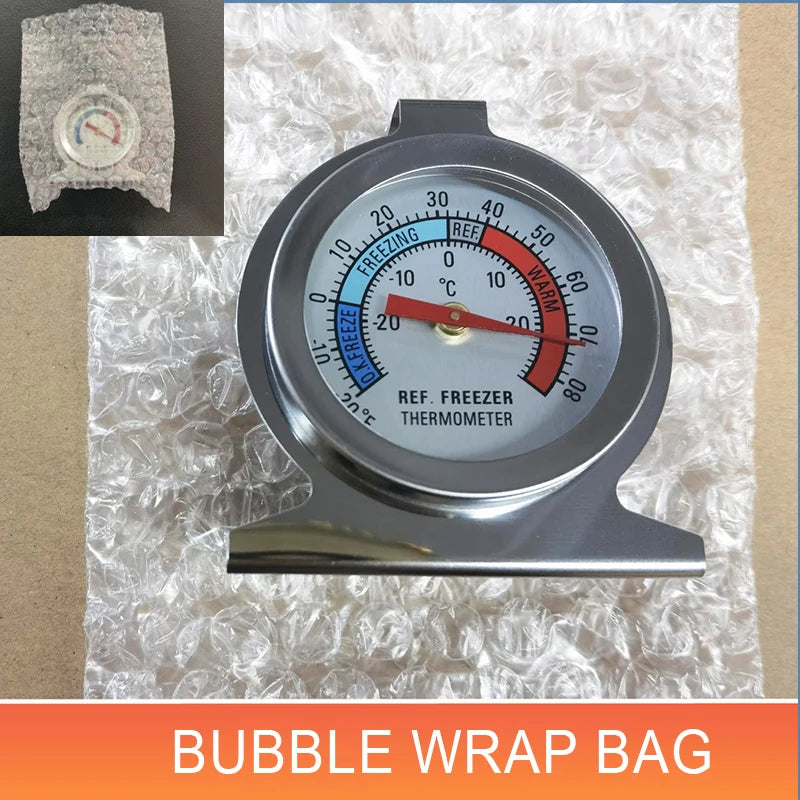 Refrigerator Thermometer -30~30°C -20~80°F Classic Fridge Large Dial Gauge Mini Thermo Meters for Freezer Cooler