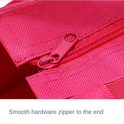 Shopping Bag Student Tutorial Bags Portable with Pencil Case Children Art Bag Large Capacity Travel Bag School Information Bag