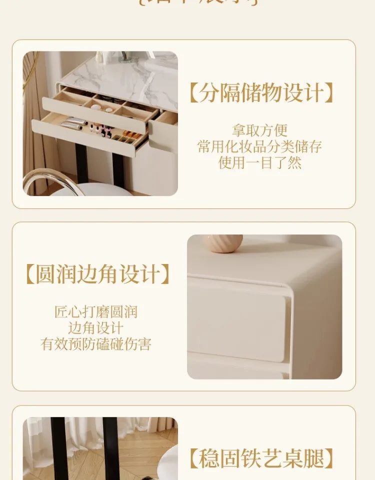Makeup Vanity Table Decoration Livingroom Dressing Vanity Table Storage Drawer Table Coiffeuse Maquillage Bedroom Furniture