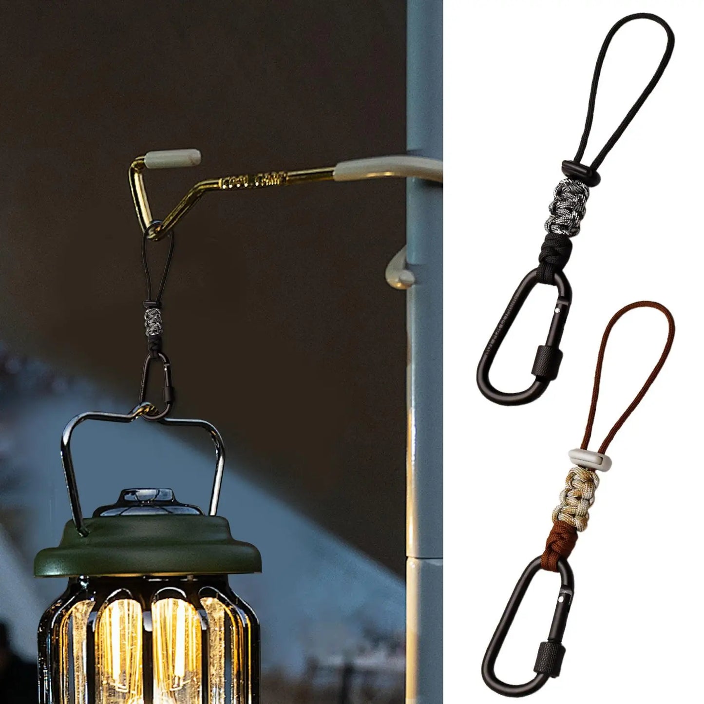 Outdoor buckle hook Carabiner for Keys Backpack Keychain Carabiner Hook Heavy Duty Stroller Hook Key Holder Backpack Accessories