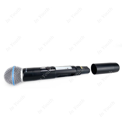 SLXD4 SLX24 Professional Wireless UHF Microphone System For Karaoke church perform church mic