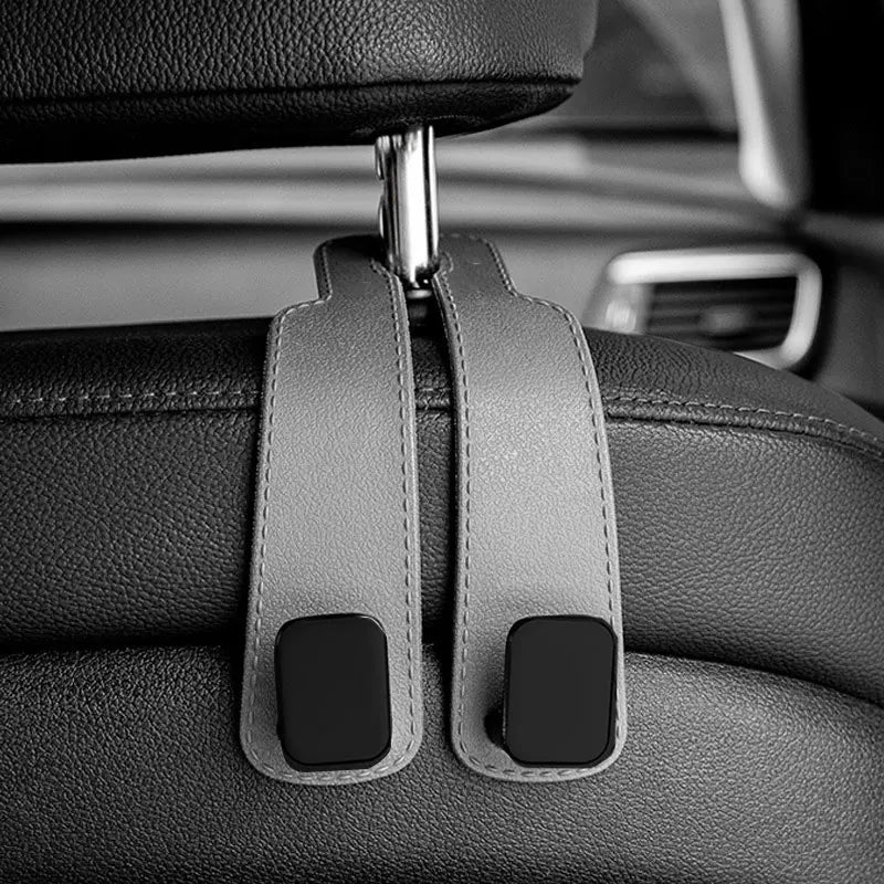 Car Headrest Hooks Hanger for Bags Seat Back Organizer Holder Clips Auto Fastener Hooks Car St