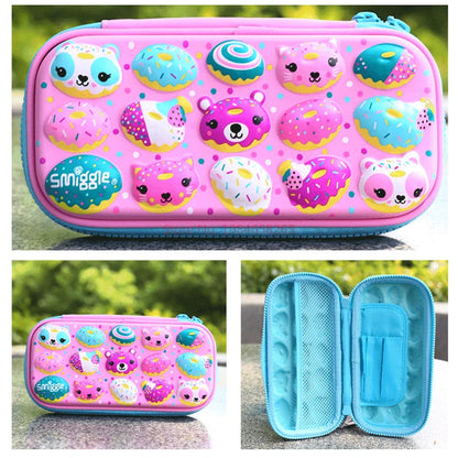 Genuine Australian Smiggle Pencil Case Cute Student Stationery Pencil Case Pencil Bag Student Gift