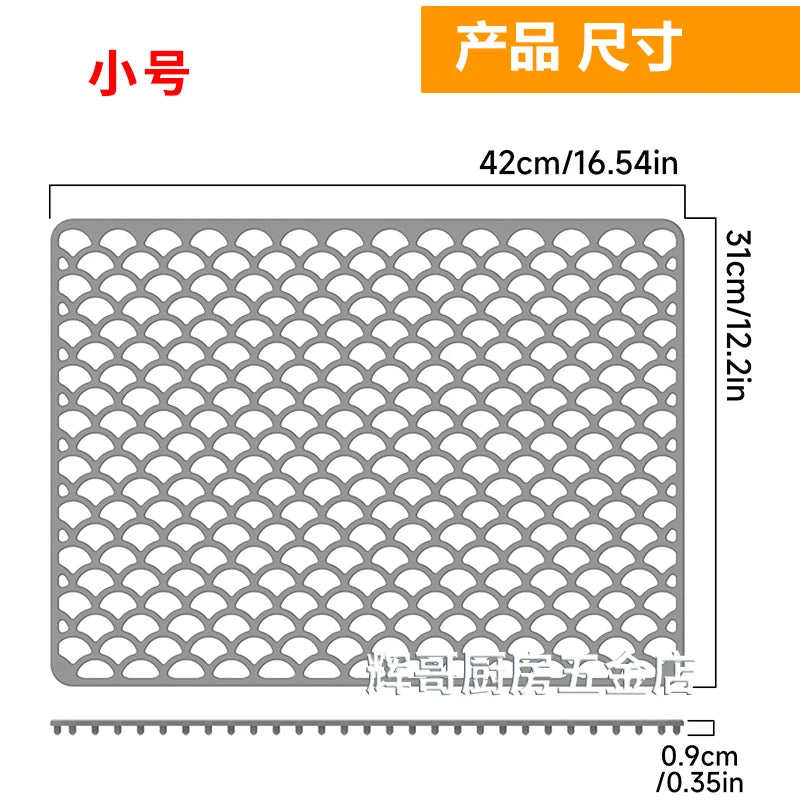 Sink Protectors for Kitchen Sink, Protect Sink from Stains, Damage, Scratches, Dishwasher Safe Sink Grid, Sink Mat, for Kitchen