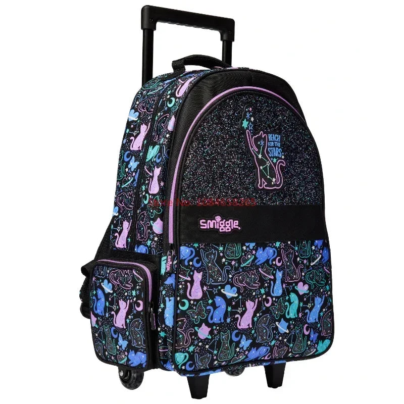 Genuine Australian Smiggle Student Backpack Cute And Fashionable Children Stationery Box Backpack Lunch Bag Kettle Student Gift